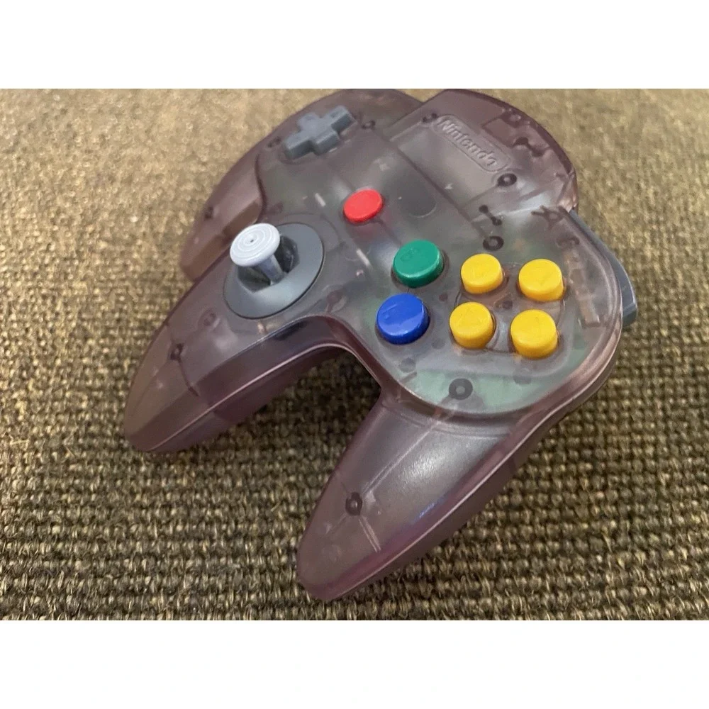 Old Skool Classic Wired Controller Joystick for Nintendo N64 - Atomic Purple